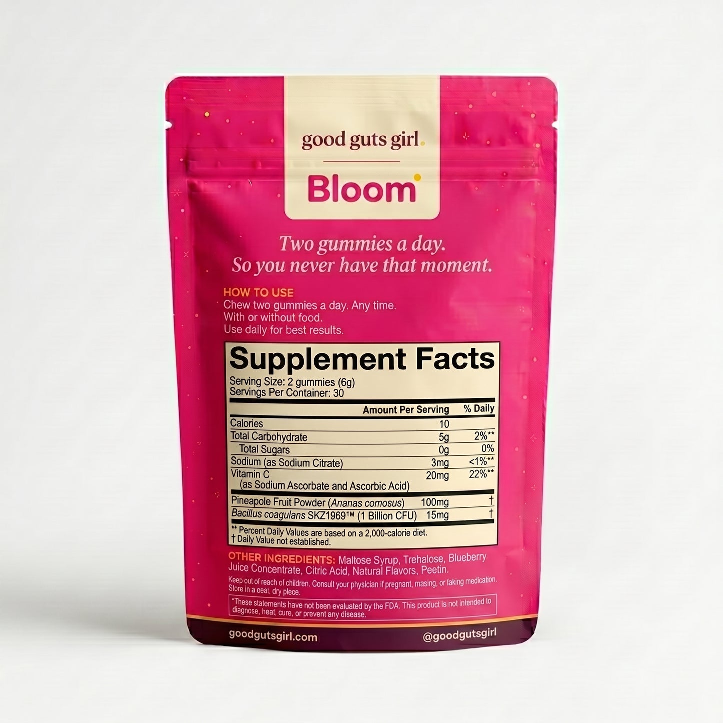 bloom ⎯ vaginal probiotic gummies